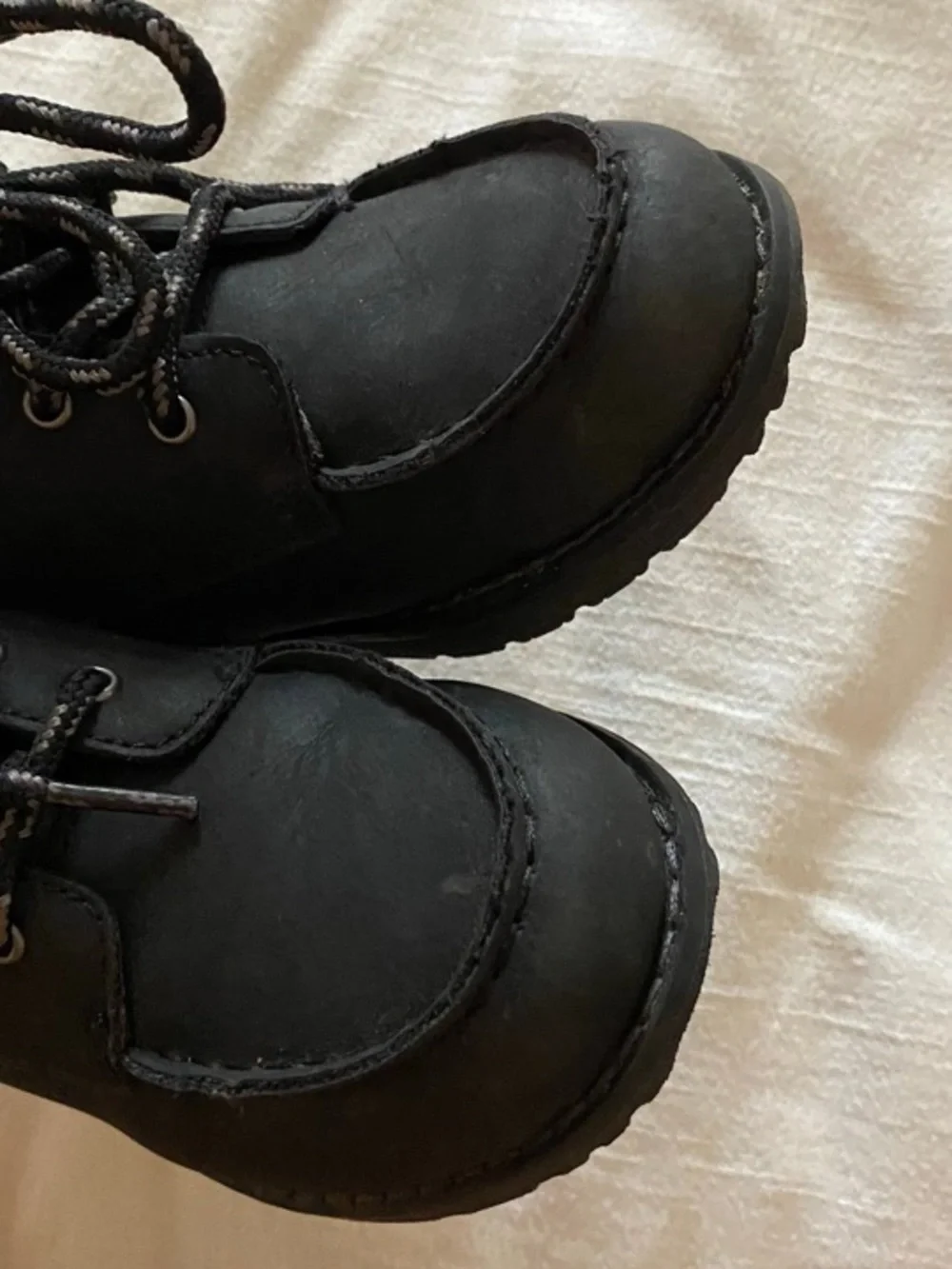 Old Navy Toddler Boy Black Zipper Boots